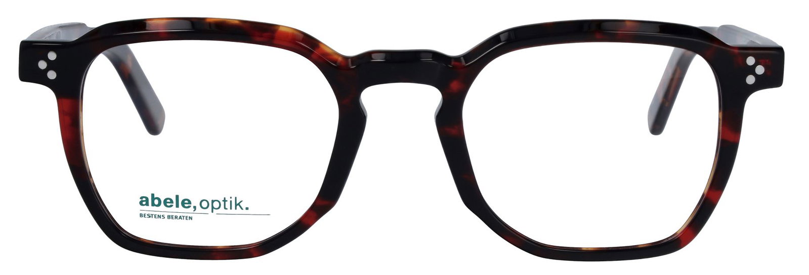 zu sehen ist die Korrektionsbrille 152051 von Abele Optik in der Farbe Dunkelhavanna.